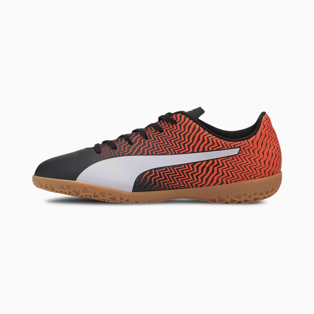 Puma Rapido II IT Férfi Focicipő - Narancssárga/Fekete/Fehér ( Hungary - RSCQU9570 )